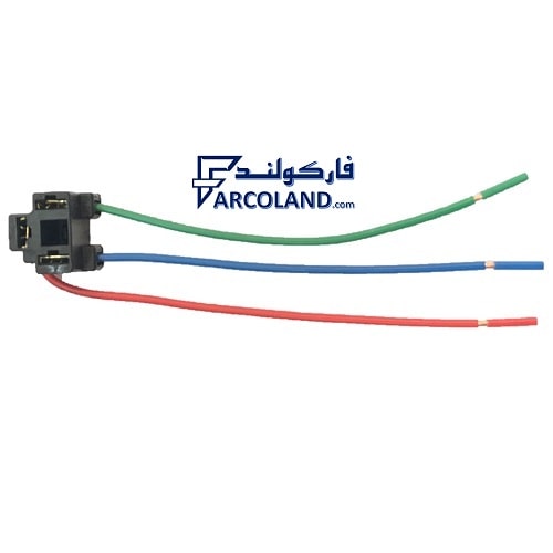 سوکت چراغ جلو فابریکی ( لحیم کاری شده ) مدل R-352