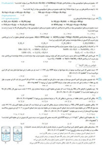 نمونه صفحه داخل کتاب موضوعی مسائل شیمی کنکور خیلی سبز
