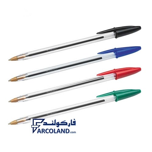 خودکار 1 میلی متری بیک سری کریستال مدل BIC Cristal