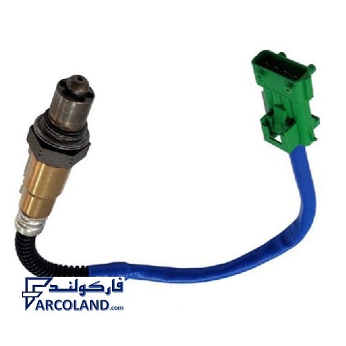 سنسور اکسیژن ساژم سیم آبی سوکت سبز مکانیکا پلاس Mechanika کد MS950 مناسب برای پژو 206 | پراید