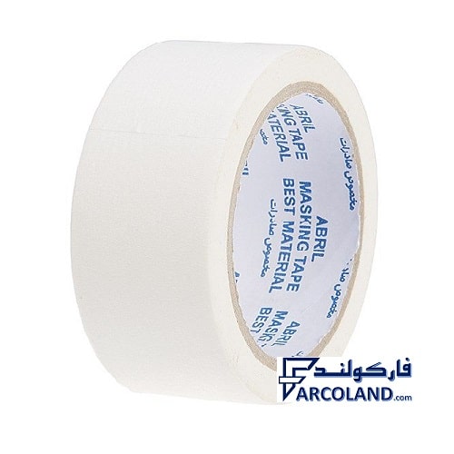 نوار چسب کاغذی 4 سانتی 16 یارد آبریل ا Abril 16 yard 4 cm کم یارد