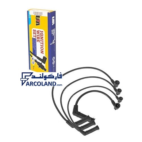 وایر شمع یوتا UTA مناسب پراید زیمنس دوگانه سوز | 1 ست 4 عددی