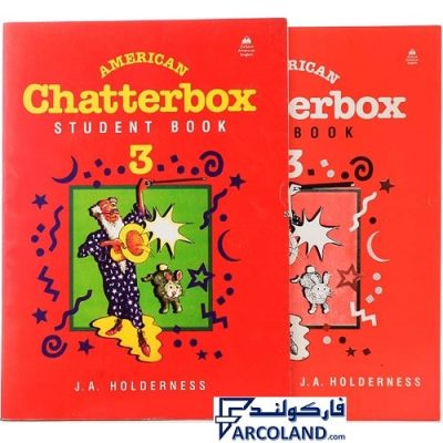 کتاب زبان امریکن چتر باکس سه American Chatterbox 3 رهنما | 2 جلدی | انتشارات رهنما | چاپ 1401