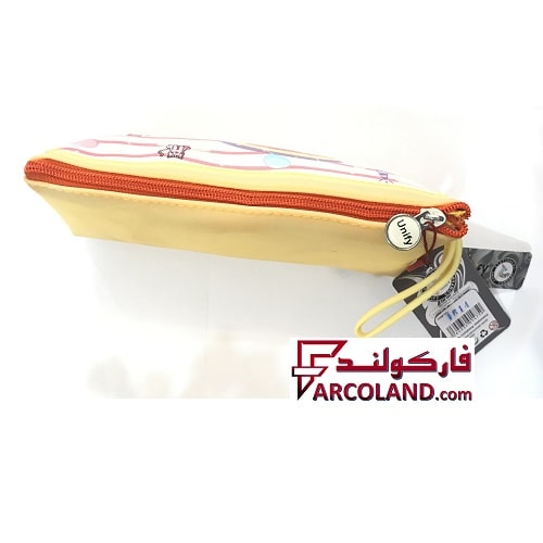 جامدادی یونی فای کد 1-1614 طرح گربه تک شاخ | Unify pencil case | تک زیپ
