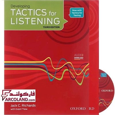 کتاب زبان دولوپینگ تکتیس فور لیسنینگ developing Tactics for Listening Third Edition | انتشارات آکسفورد | ویرایش سوم