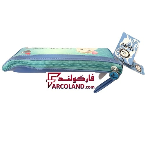 جامدادی یونی فای کد 5-1614 طرح دختر مو سفید | Unify pencil case | تک زیپ