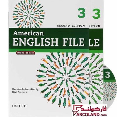 کتاب زبان امریکن انگلیش فایل 3 American English File 3 2nd | انتشارات آکسفورد | ویرایش دوم