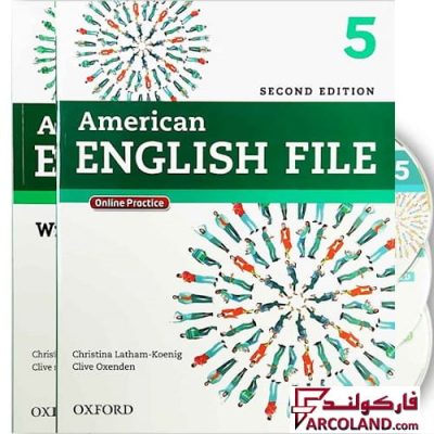 کتاب زبان امریکن انگلیش فایل 5 American English File 5 2nd | انتشارات آکسفورد | ویرایش دوم