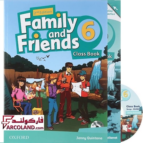 کتاب زبان امریکن فمیلی اند فرندز 6 American Family and Friends | انتشارات رهنما | Second Edition | ویرایش دوم