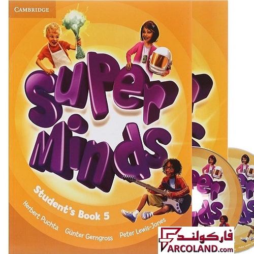 کتاب زبان سوپر مایندز 5 super minds  | انتشارات کمبریج
