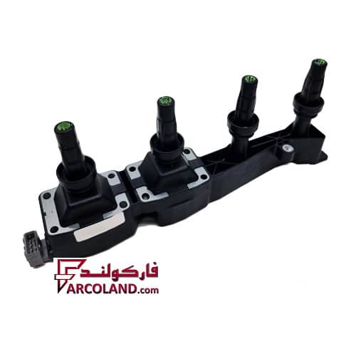 کوئل دوبل یکپارچه کادیک Cadik کد 1530101399 مناسب موتور TU5 | لیبل ایساکو | دریچه گاز مکانیکی | مجموعه کویل 206