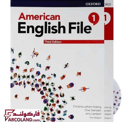 کتاب زبان امریکن انگلیش فایل 1 American English File 1 3nd | انتشارات آکسفورد | ویرایش سوم