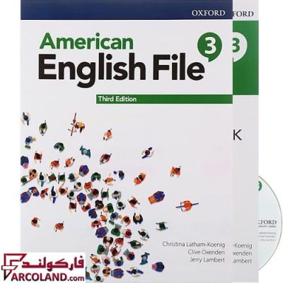 کتاب زبان امریکن انگلیش فایل 3 American English File 3 3nd | انتشارات آکسفورد | ویرایش سوم