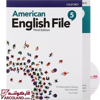 کتاب زبان امریکن انگلیش فایل 5 American English File 5 3nd | انتشارات آکسفورد | ویرایش سوم