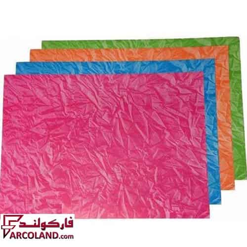 پوشه مقوایی گلاسه روغنی طرح ابر و باد بسته 200 عددی