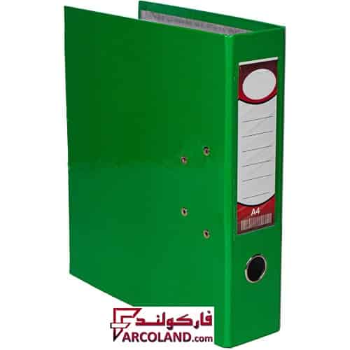 زونکن سبز سایز A4 سلفونی 7.5 سانتی متر