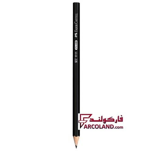 مداد مشکی HB شش وجهی فابرکاستل مدل 111100