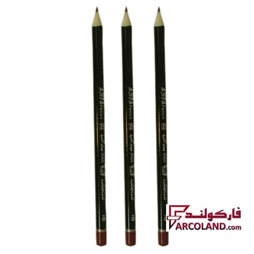 مداد مشکی آسیا ASYA بسته 3 عددی