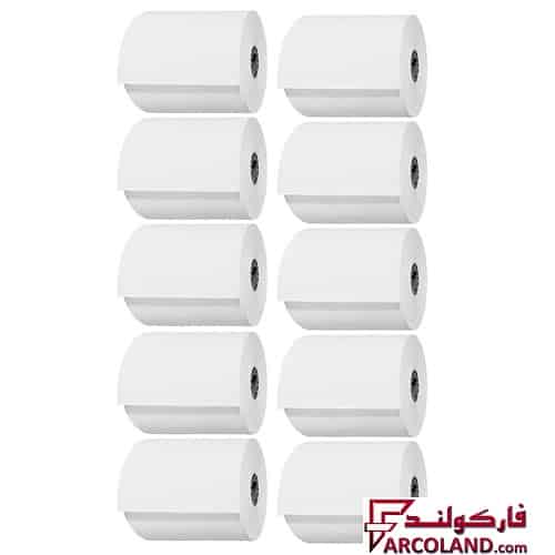 رول کاغذ حرارتی مدل کارتخوان پوز 16 متری بسته 10 عددی