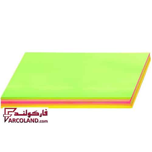 کاغذ یادداشت رنگی چسب دار سایز 75 × 125 میلی متر بسته 100 برگی | استیک نوت