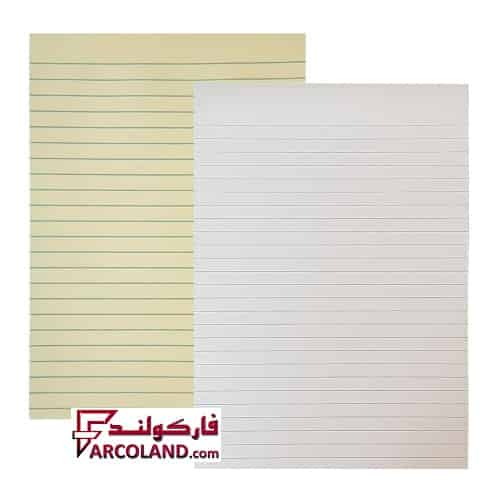 کاغذ یادداشت A5 چسب دار مدل خط دار سایز 220 × 160 میلی متر بسته 100 برگی | استیک نوت