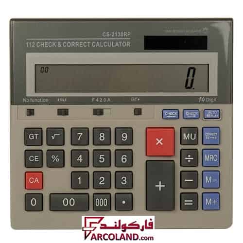 ماشین حساب رومیزی طرح شارپ مدل CS-2130RP