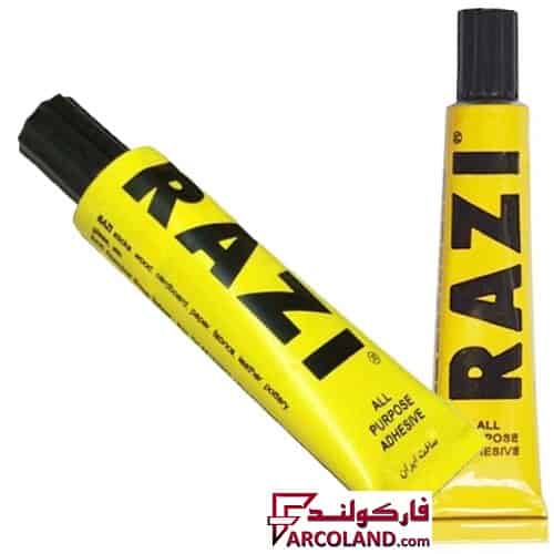 چسب مایع رازی سایز کوچک 8 گرمی مدل همه کاره allplast