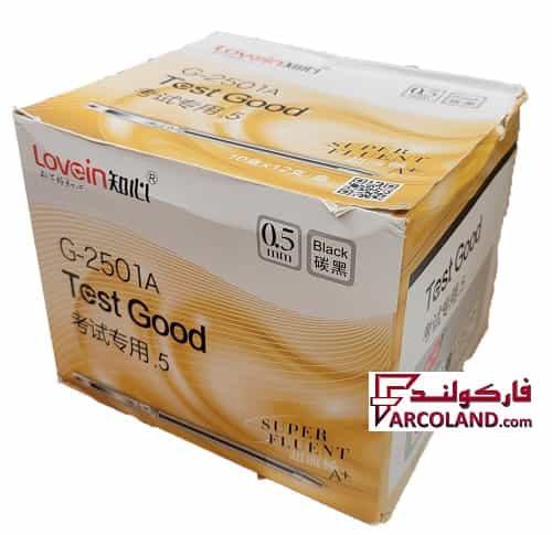 خودکار تست گود مشکی 0.5 میلی متری بسته 120 عددی | Test good
