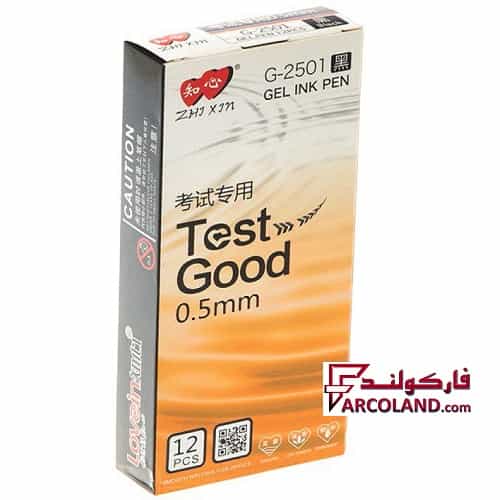 خودکار تست گود مشکی 0.5 میلی متری بسته 12 عددی | Test good