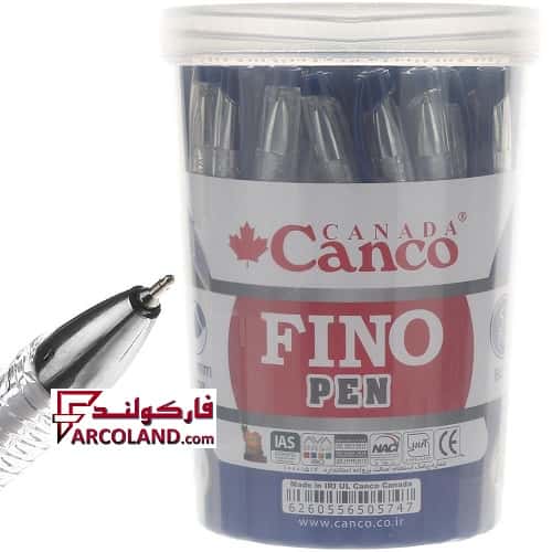 خودکار آبی کنکو Canco نوک 0.7 میلی متری مدل Fino بسته 50 عددی