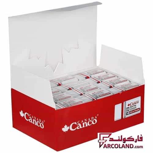 پاک کن کنکو Canco مدل میکرو پودر Micro Powder سایز کوچک کد 04 بسته 48 عددی