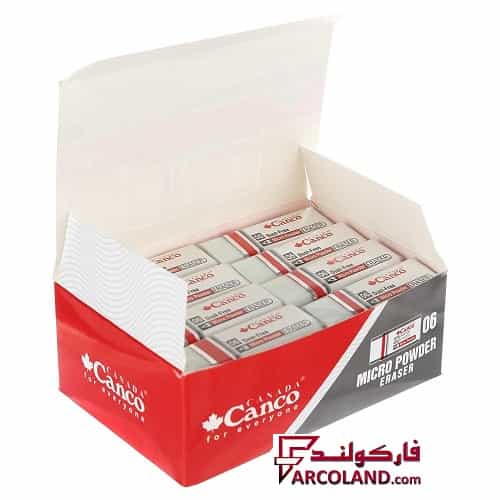 پاک کن کنکو Canco مدل میکرو پودر Micro Powder سایز بزرگ کد 06 بسته 32 عددی