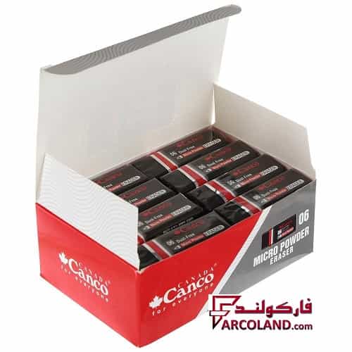 پاک کن کنکو Canco مدل میکرو پودر Micro Powder سایز بزرگ کد 06 بسته 32 عددی