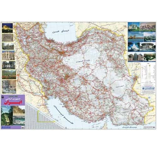 نقشه راهنمای جمهوری اسلامی ایران مدل گیتاشناسی نوین