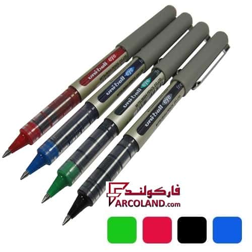 روان نویس یونی بال Uni-ball اصل ژاپن نوک 0.7 میلی متر مدل چشمی Eye کد UB-157