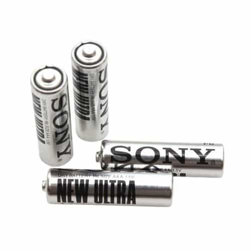 باتری نیم قلمی سونی Sony مدل New Ultra AAA بسته 4 عددی