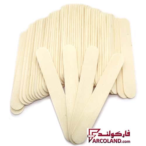 چوب بستنی پهن بسته 25 عددی