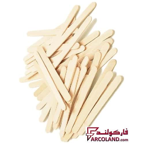 چوب بستنی ساده بسته 50 عددی باریک