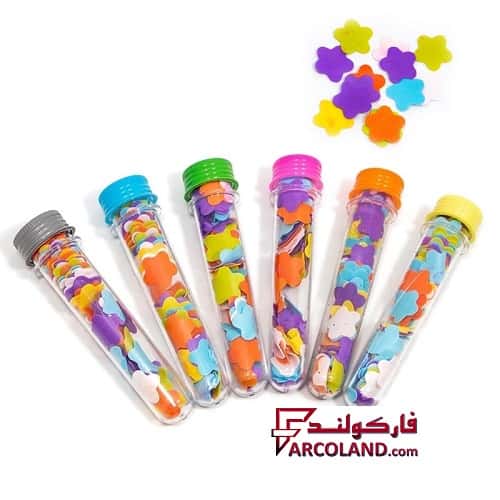 صابون کاغذی معطر لوله ای فانتزی طرح گل