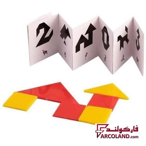 بازی فکری تانگرام Tangram مدل سایان