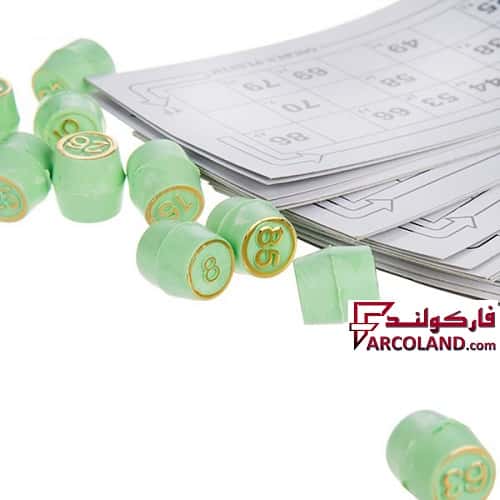 بازی فکری دبرنا Daberna پلاستیکی