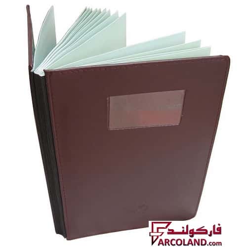 کارتابل مدیریتی جلد چرمی سایز A4