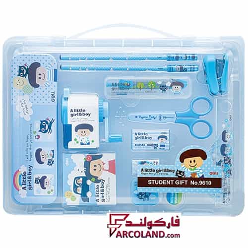 ست لوازم التحریر دلی مدل Deli 9610 | بسته نوشت افزار