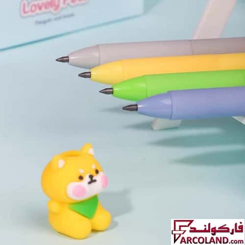 مداد اتودی kuki مدل بی نهایت جادویی طرح دختر کد 48 | خودکار فشاری بینهایت