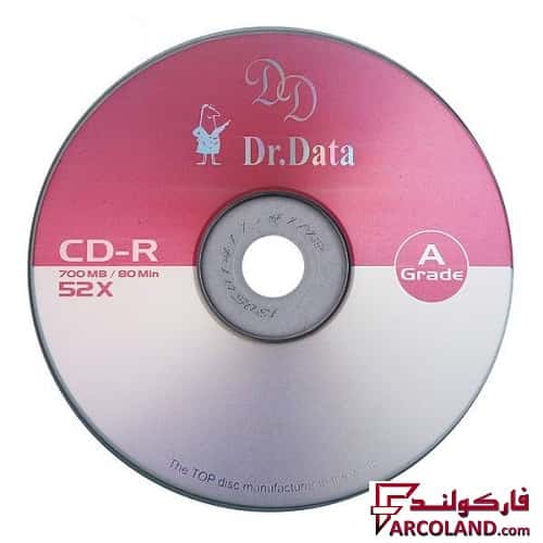 سی دی خام دکتر دیتا (Dr.Data) بسته 50 عددی مدل CD-R | پک