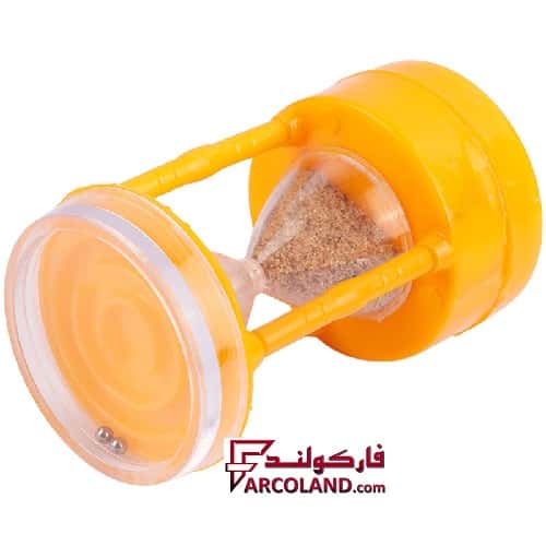 مداد تراش ساعت شنی مخزن دار نسیم همراه با بازی هدایت توپ