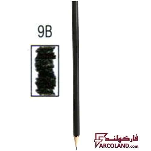 مداد طراحی 9B مشکی