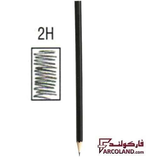 مداد طراحی 2H مشکی