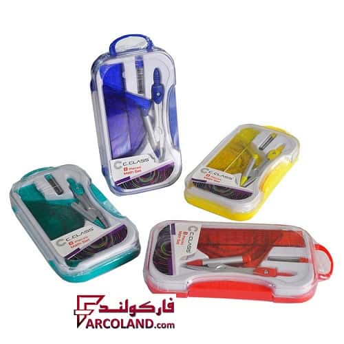 خرید و قیمت ست پرگار اتودی سی کلاس 8 تکه مدل C.Class CS-313-M دانش آموزی