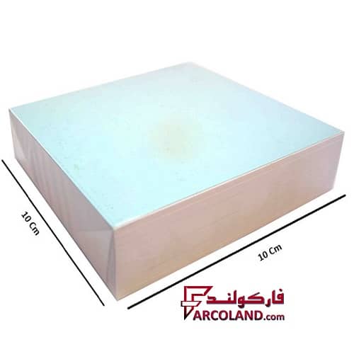 کاغذ یادداشت سفید 10 × 10 بسته 200 برگی